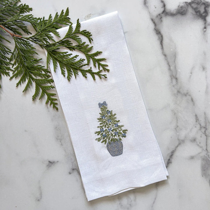 Southern Charm Tree Linen Towel