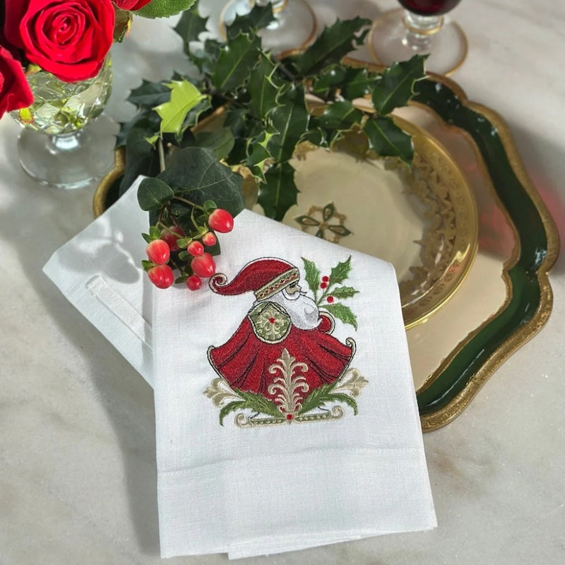 Nordic Santa Linen Towel