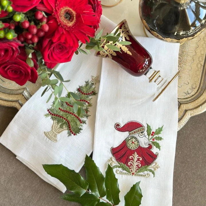 Nordic Santa Linen Towel
