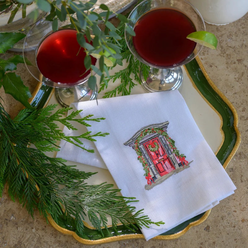 Welcome Home Holiday Linen Towel