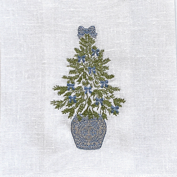 Southern Charm Tree Linen Towel