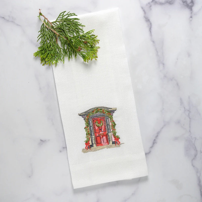 Welcome Home Holiday Linen Towel