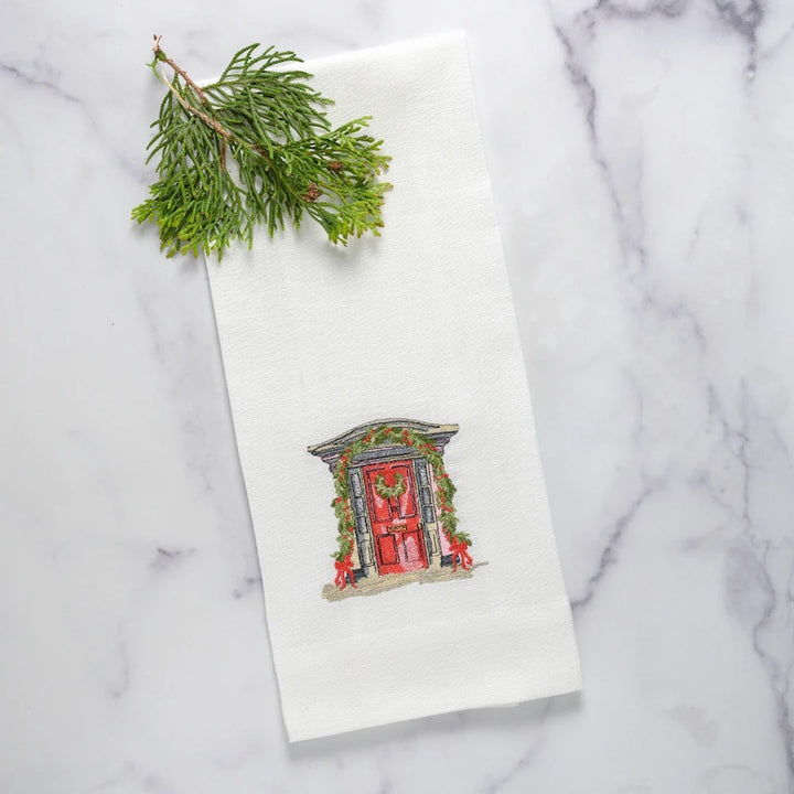 Welcome Home Holiday Linen Towel