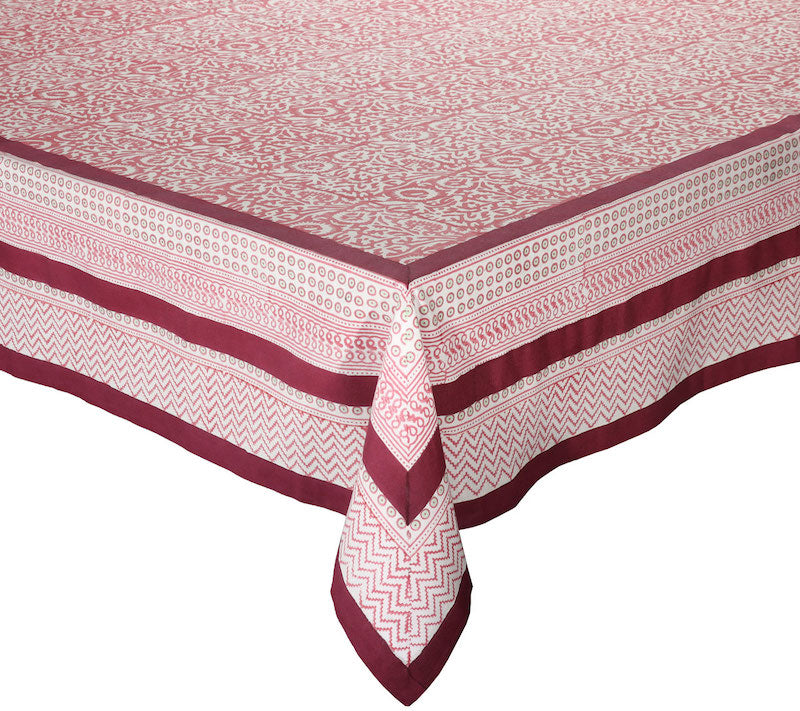 Zahara Tablecloth in Red