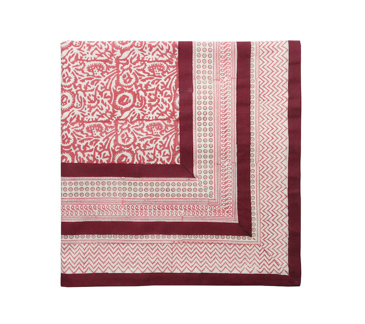Zahara Tablecloth in Red