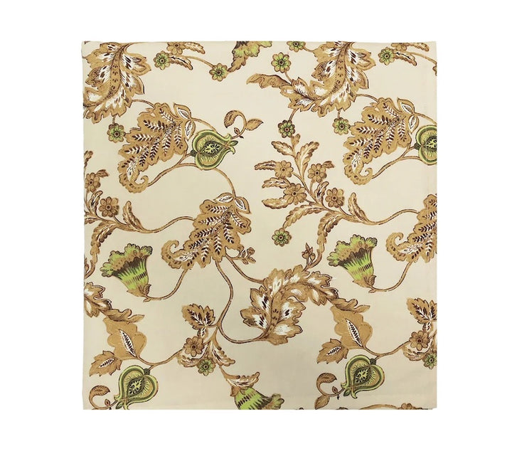 Paisley Vine Tablecloth in Beige & Multi