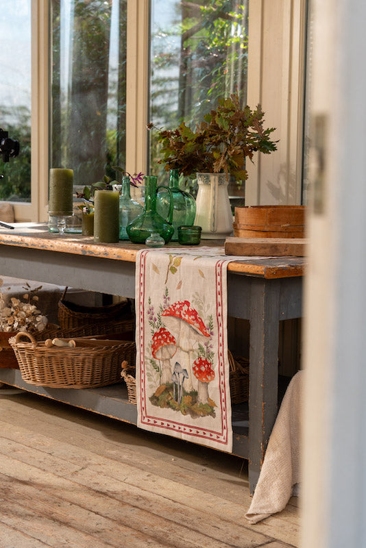 Grifola Rosso Kitchen Towel