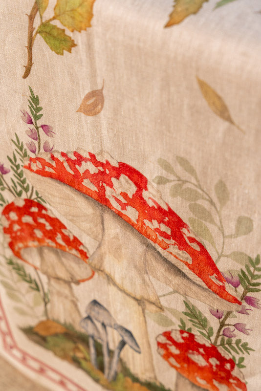Grifola Rosso Kitchen Towel