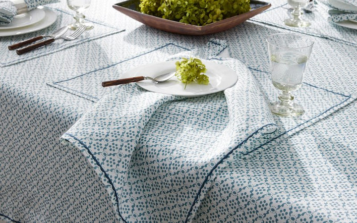 Matouk Laksha Table Linens Clover