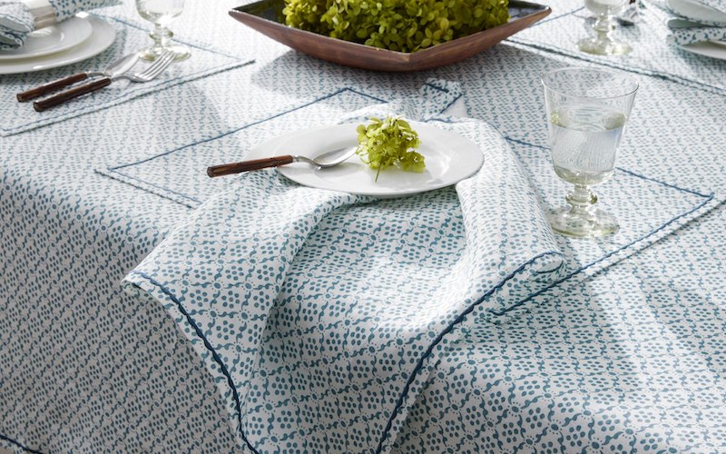 Matouk Laksha Table Linens Oak