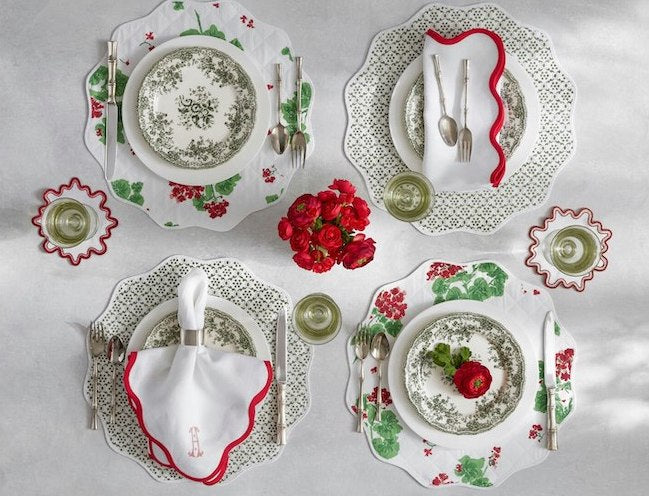 Matouk Reversible Circle Placemat Collection