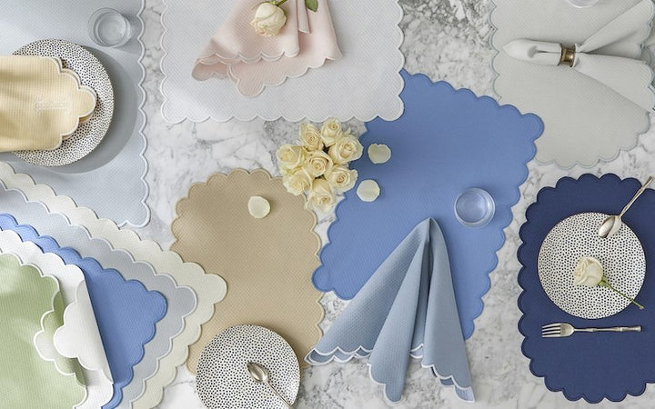 Matouk Savannah Gardens Table Linens Violet