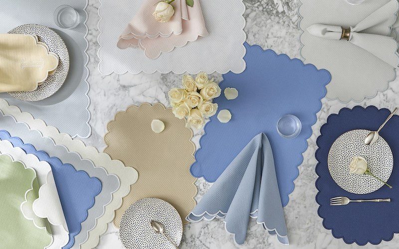 Matouk Savannah Gardens Table Linens Dune
