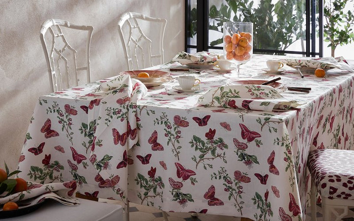 Matouk Schumacher Baudin Butterfly Table Linens