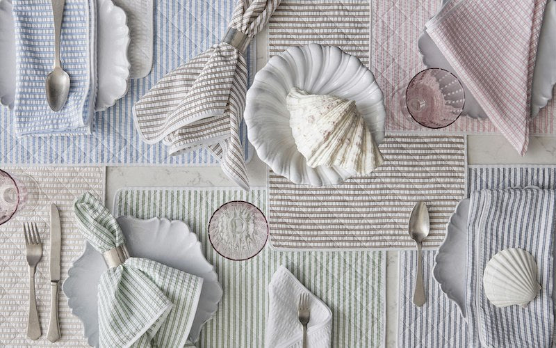 Matouk Matteo Table Linens Pink