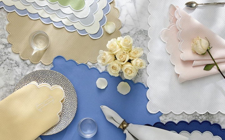 Matouk Savannah Gardens Table Linens Dune