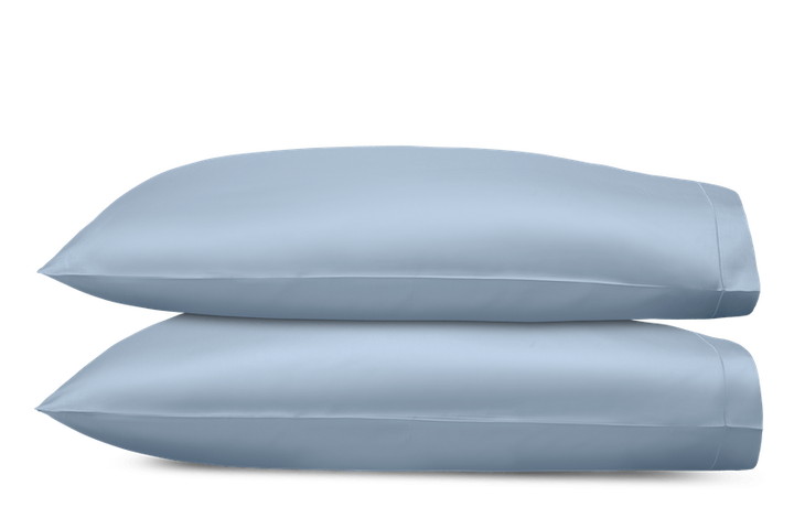 Matouk Talita Satin Stitch Hazy Blue