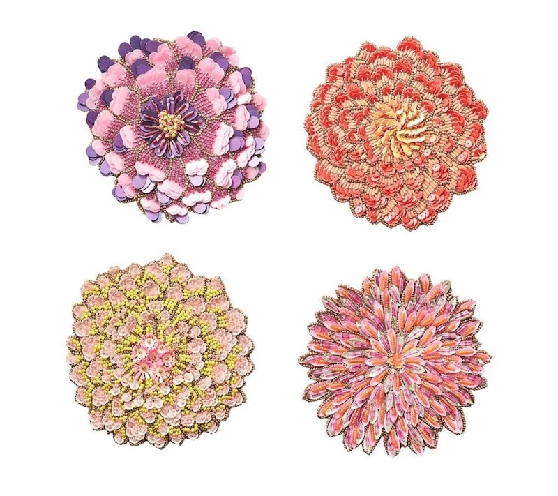 Dahlia Coasters