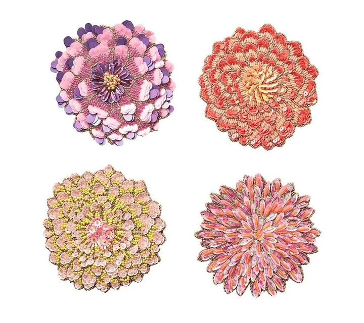 Dahlia Coasters