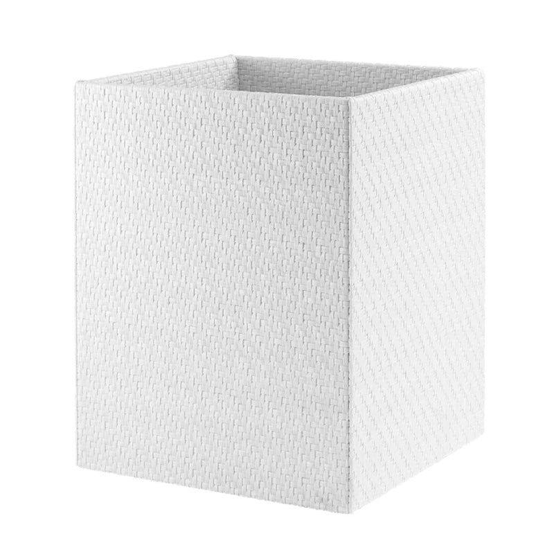 Wicker Bath Accessories in White