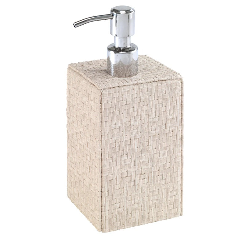Wicker Bath Accessories in Cream