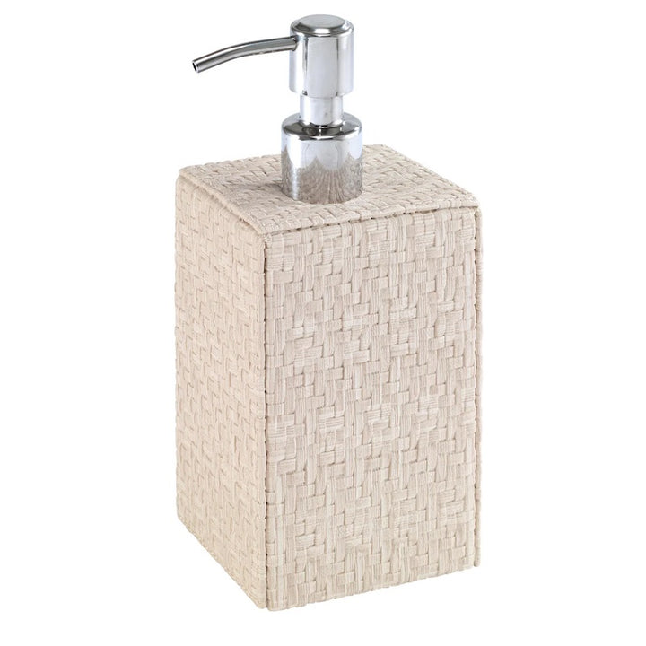 Wicker Bath Accessories in Cream
