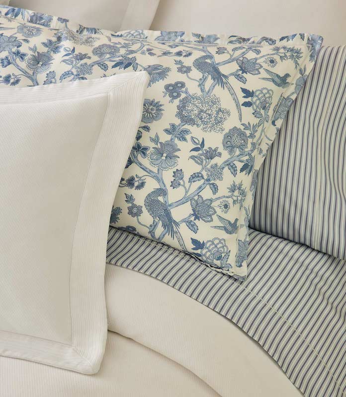 Windsor Stripe Classic Printed Sheet Set Wedgewood