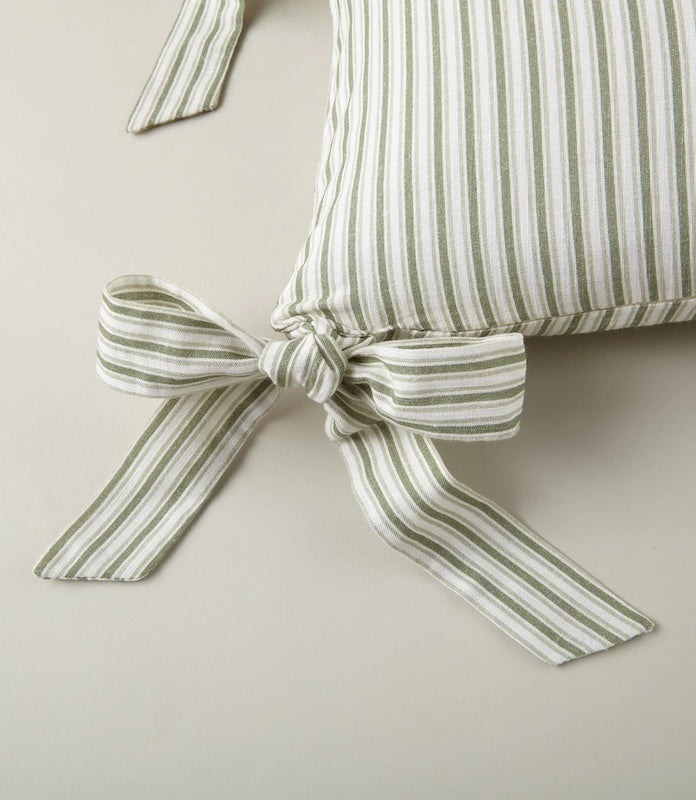 Caitlin Oblong Pillow Stipe Moss