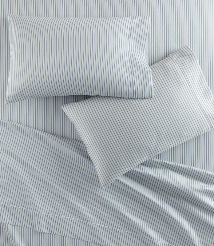 Windsor Stripe Classic Printed Sheet Set Wedgewood