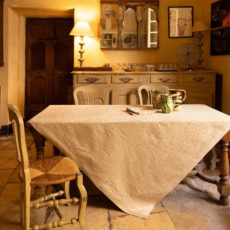 Leopard Table Linens Dore
