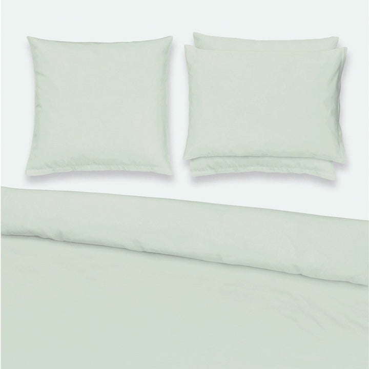 Satin Uni Fitted Sheets Arctic