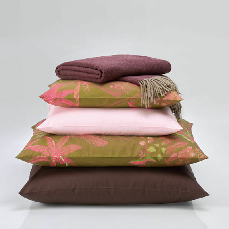 Oasis Mustard and Pink