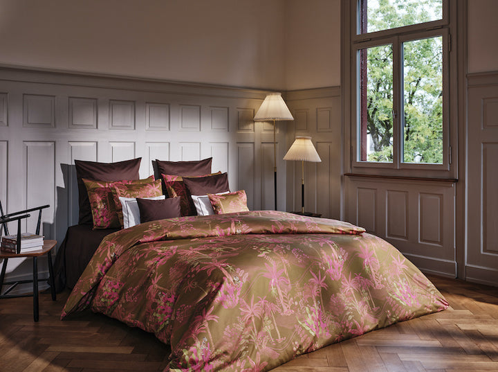 Oasis Mustard and Pink