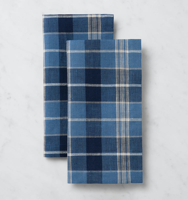 Masseria Table Linens Cadet/Navy
