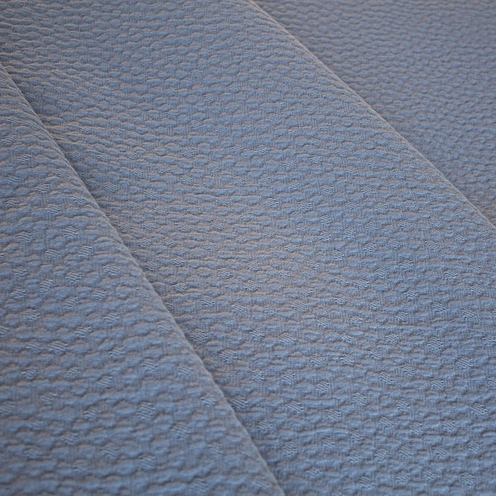 Bubble Matelasse Coverlet Set in Blue