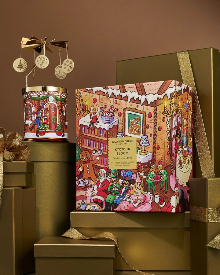 Christmas Candle & Spinning Carousel 2026