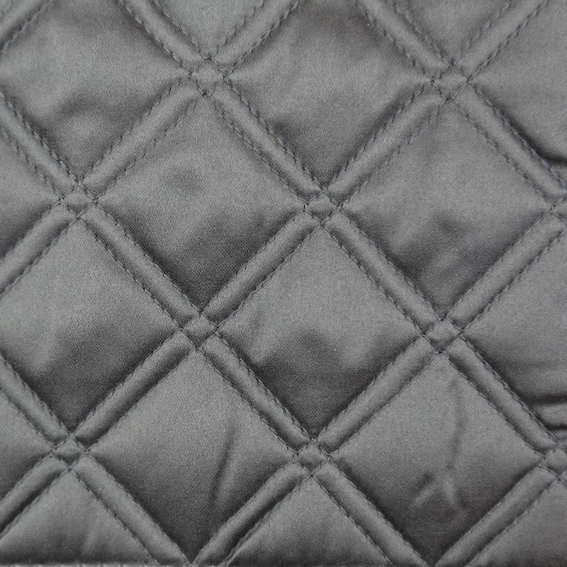 Double Diamond Coverlet Set in Charcoal