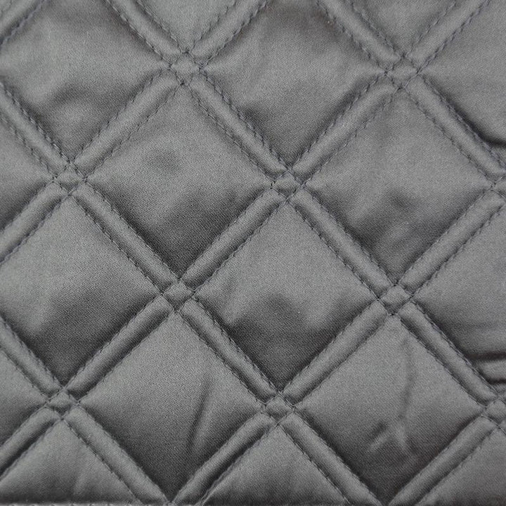 Double Diamond Coverlet Set in Charcoal