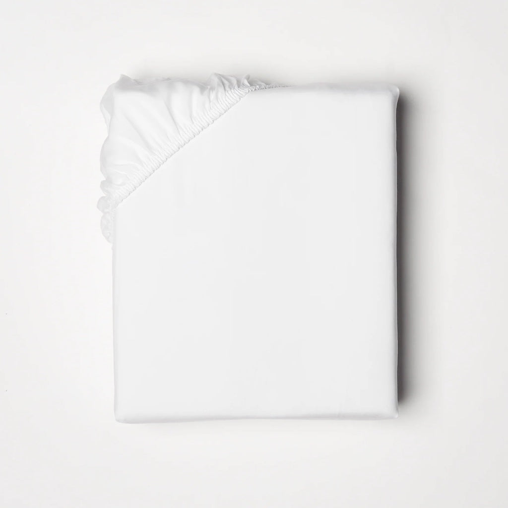 Classic Natural Percale White