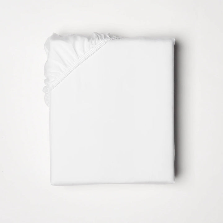 Classic Natural Percale White