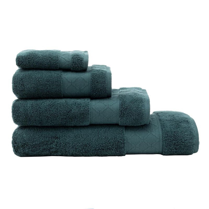 Caresse Towels Dark Green