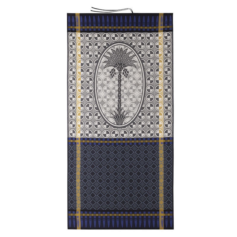 Palmeraie Beach Towel Black