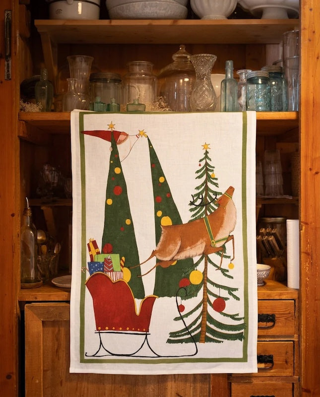Fairy Elf Renna Kitchen Towel