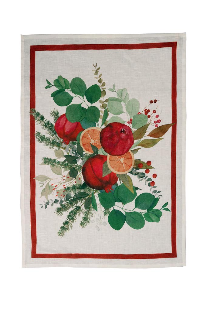 Garland Glee Red Kitchen Towel