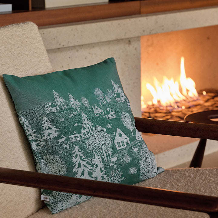 Sous Les Etoiles Decorative Pillow Green