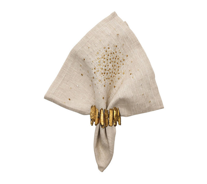 Radiant Napkin Ring Gold
