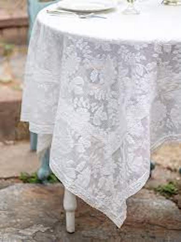 Alouette Ecru Tablecloth