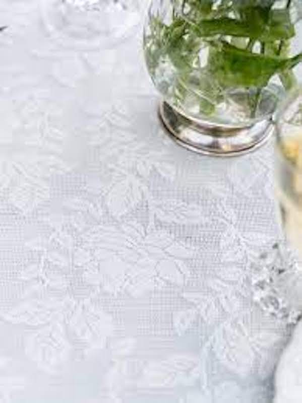 Alouette Ecru Tablecloth