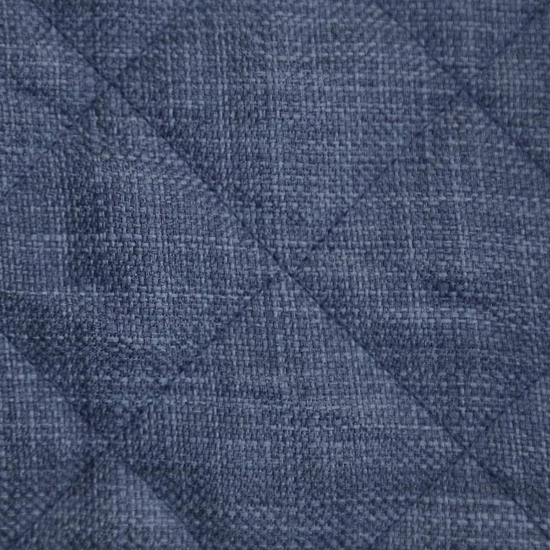 Faux Linen Coverlet Set in Indigo
