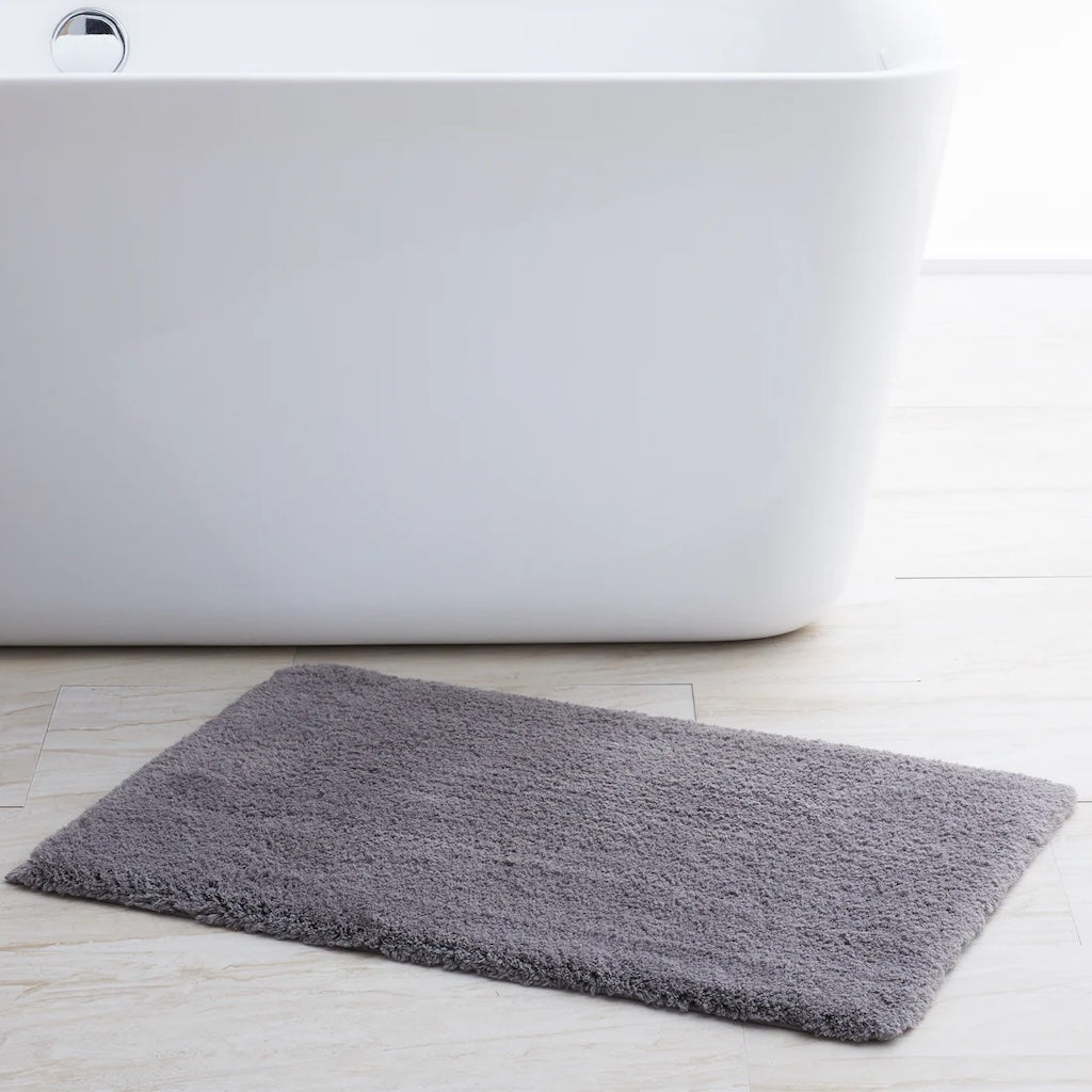 Indulgence Bath Rug Charcoal